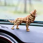 Wild ANIMAL Toy Series Wolf 3D Wooden Jigsaw Puzzle