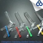 Disposable vaginal speculum (French type) with middle stick CE certification