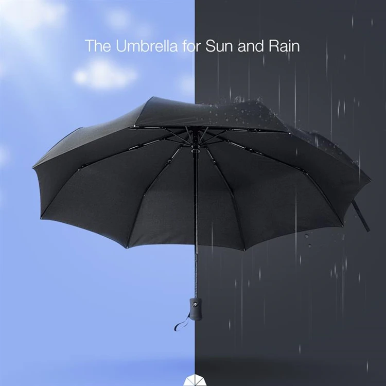 automatic compact travel umbrella with reverseing