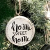Custom Wooden Ornaments, Rustic Christmas Farmhouse chic Ornament
