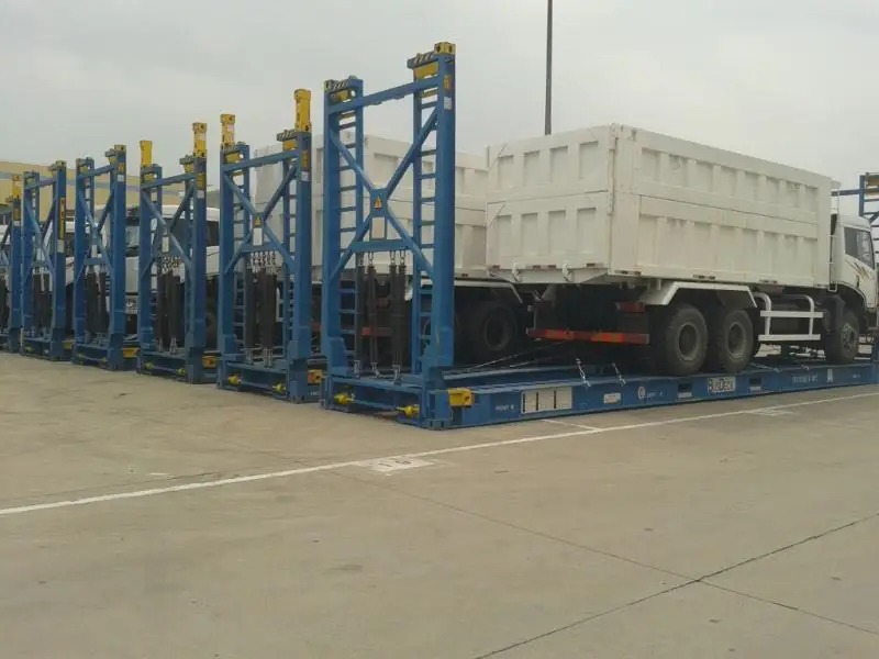 Platform Flat Rack Container Shipping From China For Truck,Lorry,Camion