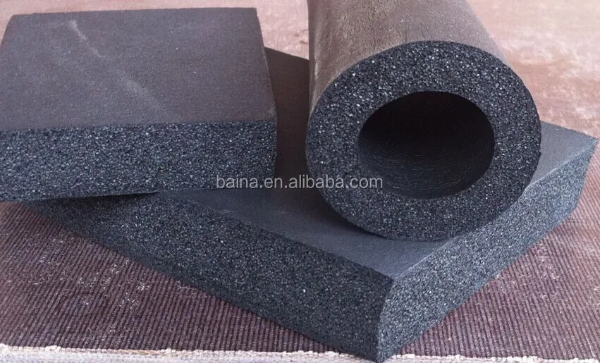Rubber Plastics Industrial Insulation Pipe Or
