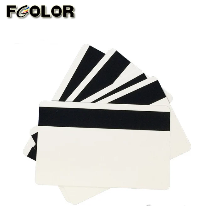 smart pvc card with magnetic stripe plastic blank card with 200