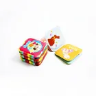 Custom Logo Printed Colorful Painting Baby Bath Book