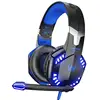 Surround Sound Over-Ear Headphones with Noise Cancelling Mic, LED Lights, Volume G2000 Stereo Gaming Headset for Xbox One PS4 PC