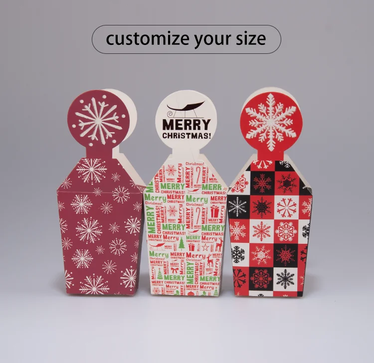 custom christmas favor party gift candy chocolate