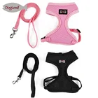 New Cat Harness Set Mesh Cat Harness With Leash