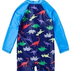 Hot Selling Kids Cute Cartoon Pattern Toddler Boy One Piece Custom Swimwear
