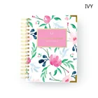 Custom printing organizer with sturdy mylar tabs and gold reinforced corners daily planner