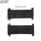 PCI-E PCIe 3.0 16X to 16X Flexible Extension Riser Cable 128GB/s GPU Riser Extender 180 Degree SF run GTX 1080Ti/2080Ti