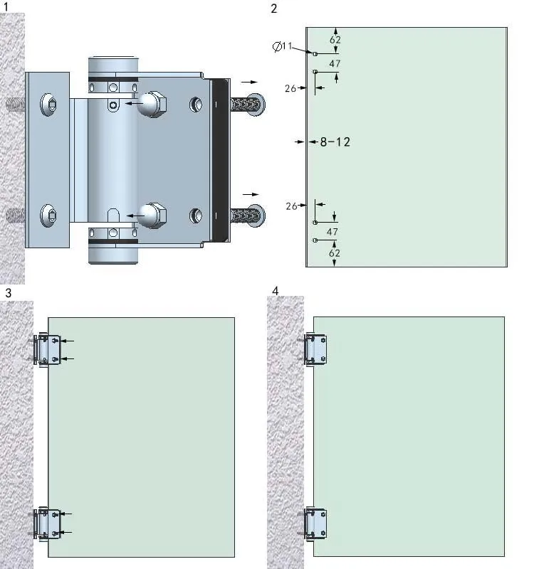 316 Stainless Steel Hinge For Sauna Glass Door Buy Hinge For Sauna