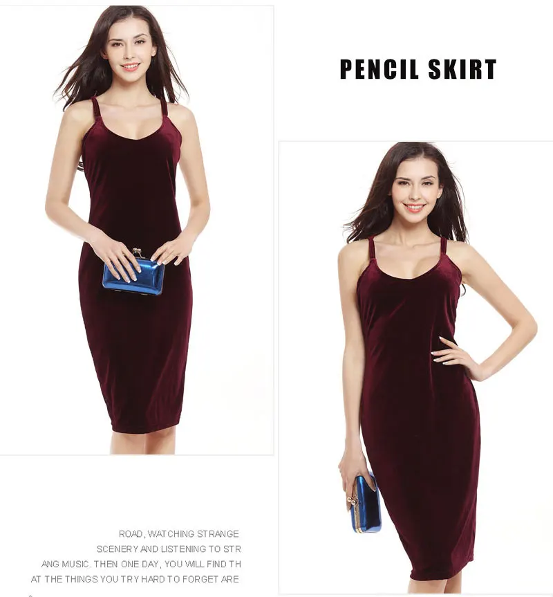 JS 20 Low-Cut V Collar Straps Swan Gold Velvet Best Dress For Farewell Party Bandage Dress 768