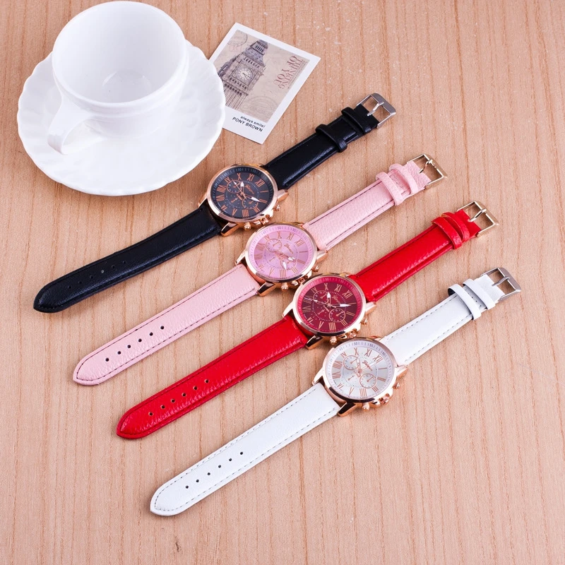 2018 New Wholesale Women Bracelet Watch Fashion Ladies Casual Geneva Watches WH0011