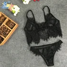 Olgun kadınlar sıcak şeffaf dantel sutyen iç çamaşırı seti seksi iç çamaşırı