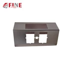6005 t5 t6 aluminium speaker shell profile cnc part custom cnc aluminum parts