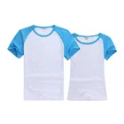 High quality custom short sleeve round neck 100% cotton tee shirts