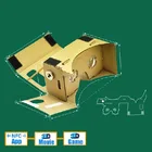 Google Cardboard virtual reality 3D glasses DIY NFC TAG detachable straps