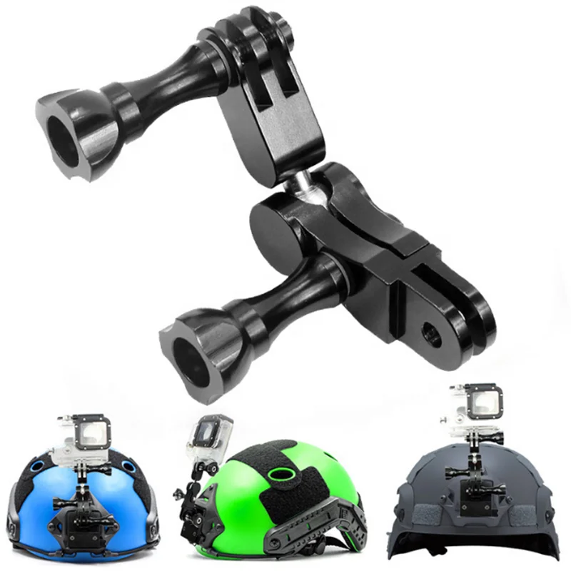 Lote de montaje plana Adhesivo Curvo accesorios de casco para GoPro Hero 1//2//3//3+//4 Kit