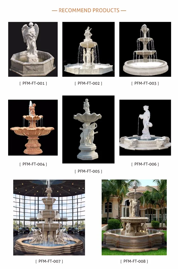 waterfall fountain statue sculpture