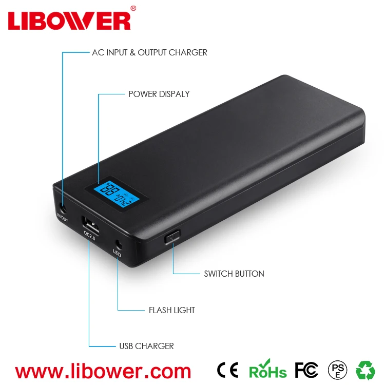 Libower Laptop Power Bank Laptop Charger for laptop ACER,HP,DELL,LENOVO,TOSHIBA - ANKUX.COM