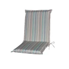 Moden garden set folding rattan outdoor furniture cushions stripe design china wholesale