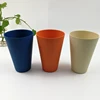 Wholesale 100% Natural without Lid LFGB FDA approved Bamboo Fiber Coffee Cups