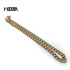 Fashion Bag Accessories Metal Shoulder Strap Twist Links Purse Metal Chain Wholesale Handbag Chain Metal Chain For Bag