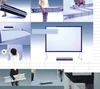 High quality rear projection screen fabric 150 inch grey projector screen for window show