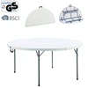 4ft/5ft/6ft round dining table and chairs set,folded wedding banquet tables and chairs for event