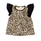 Organic fashion baby clothes latest tops designs custom girls cotton summer wholesale children boutique clothes