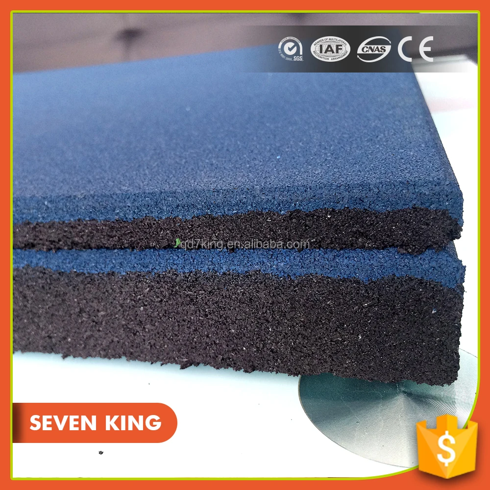 Qingdao 7king Sound Insulation Easy Install Rubber Flooring Tiles