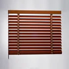 50mm slat Manual Chain(Cord) Aluminum Wooden Venetian Blinds
