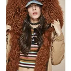 Long Parker Coat High Quality Luxury Winter New Arrival 2019 Lady Fur Parker Coat with Hoodie