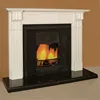 Beautiful cristina granite fireplace mantles