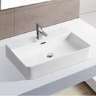 24 inch 600mm item # 8354 dine room modern home bathroom toilet industrial ceramic sink cabinet school hand wash basin