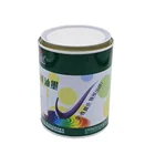 Cement Can Can 1l 1L Round Pvc Cement Tin Can For Solvent Empty Adhesive Tin Can