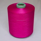 100% dty 150/48 dope dyed polyester textured yarn