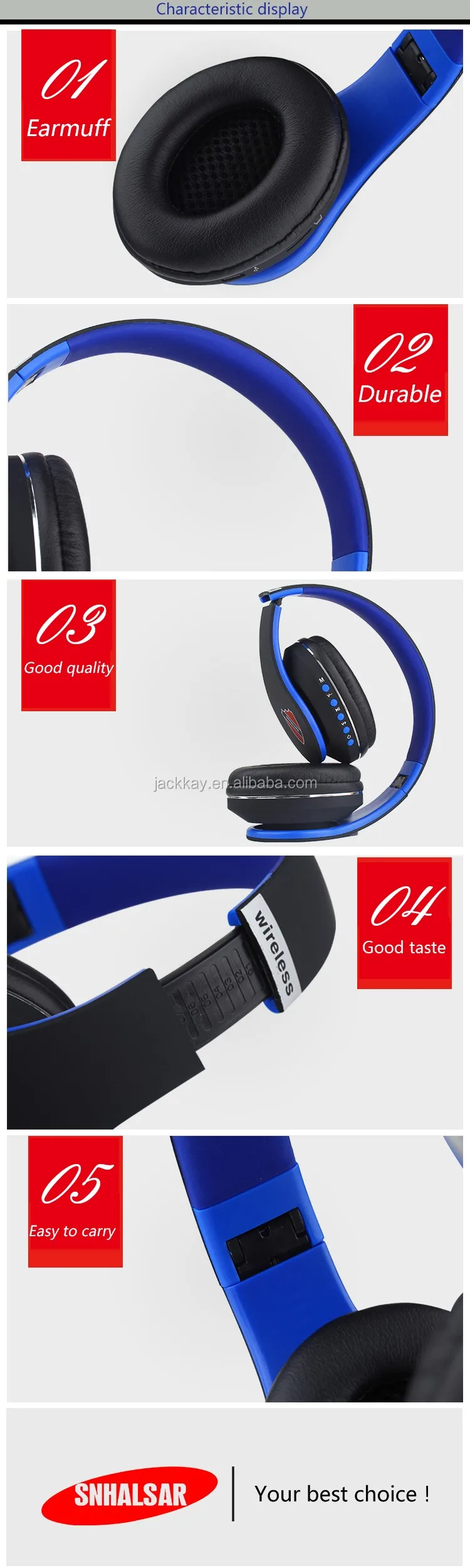 CE ROHS Hands-free Headset Casque Sport Bluetooth 4.0 Headphones Wireless - ANKUX.COM