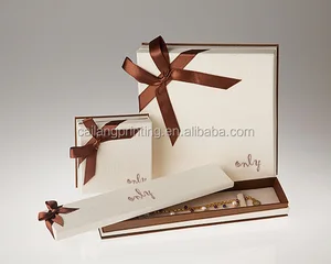latest design luxury embossing/hot stamping paper box chocolate