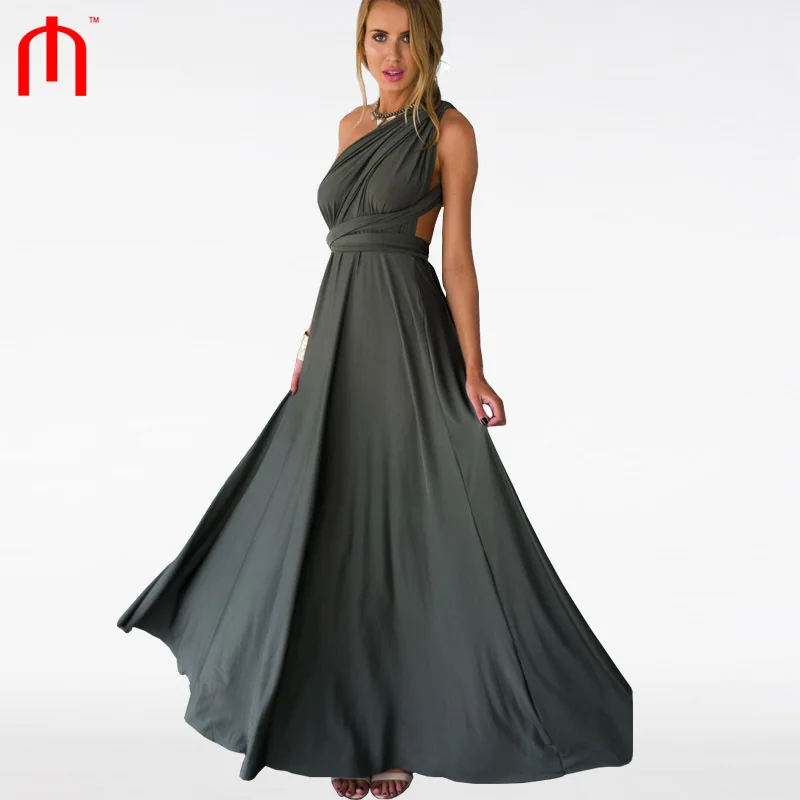 PINOT NOIR DRESS (KHAKI) Women maxi dress robe longue femme vestido de festa evening party vestidos femininos sexy summer dress
