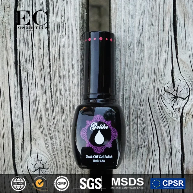 15ml led/uv Nail polish Gel polish Salon quality nail art designs Three Step Gel Polish