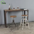 FN-1625 Antique Furniture Antique Feet Reclaimed Wood Console Table