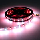 2018 最新のデザイン、高品質 5 ボルト 12 ボルト 24 ボルト 5050 rgbw led ストリップ 4 で 1 60 led /m IP20 SK6812 WS2812b アドレス可能 led ストリップ