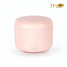 100ml Mini Usb Car Humidifier Electric Ultrasonic Led Essential Oil Aroma Diffuser