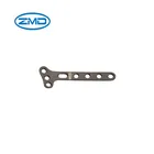 Orthopedic implant Oblique T-Plate orthopedic titanium surgical plate small T plate surgical