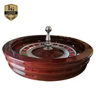 Royal Club Roulette Game Solid Wood American Style Roulette Wheel