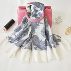 DX129 Dubai new designs soft jacquard hijab muslim fashion scarf