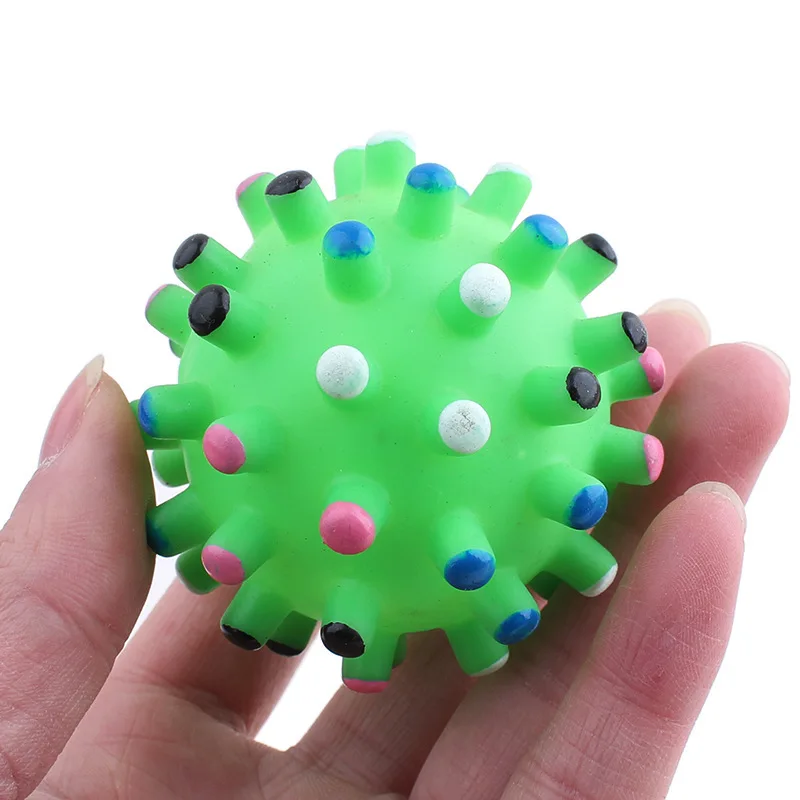 Manufacturers selling pet sound Tangjiao small ball 7CM hot economy
