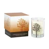Luxury Scented Soy Wax Candle in glass jar and high end cardboard box