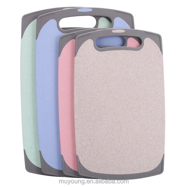 Best Selling Kitchen Wheat Straw Fish Cutting Board Chopping Board
